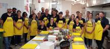 IGO employees participated in OzHarvest's Cooking for a Cause - cooking 150 meals for those in need